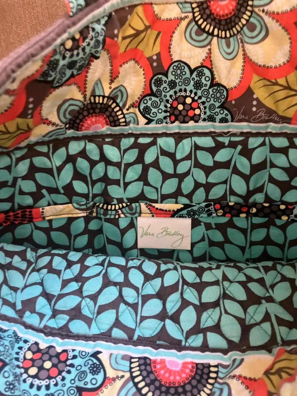 Vera Bradley Floral Tote